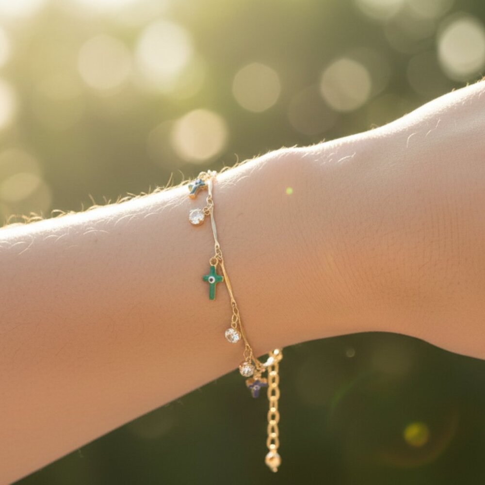 Trendy Bracelet for Girls & Women – Cute, Adjustable & Gift-Ready | MLCRC1695